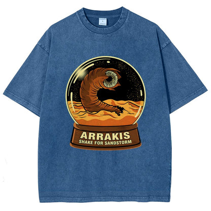 Spice Globe Souvenir Vintage Distressed T-shirt