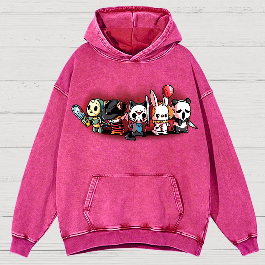 Terrorist Gangs Vintage Distressed Hoodie