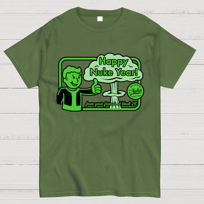 Happy Nuke Year Geek T-Shirt