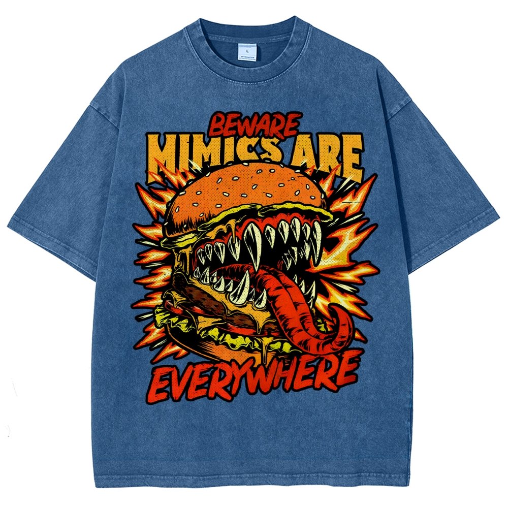 Mimics Are Everywhere Vintage Distressed T-shirt