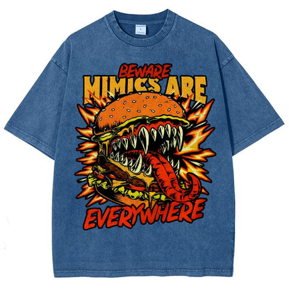 Mimics Are Everywhere Vintage Distressed T-shirt