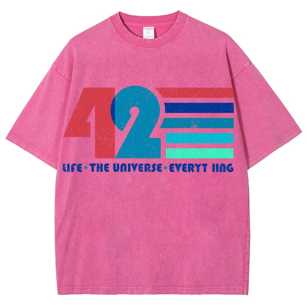 The Answer Is 42 Vintage Distressed T-shirt
