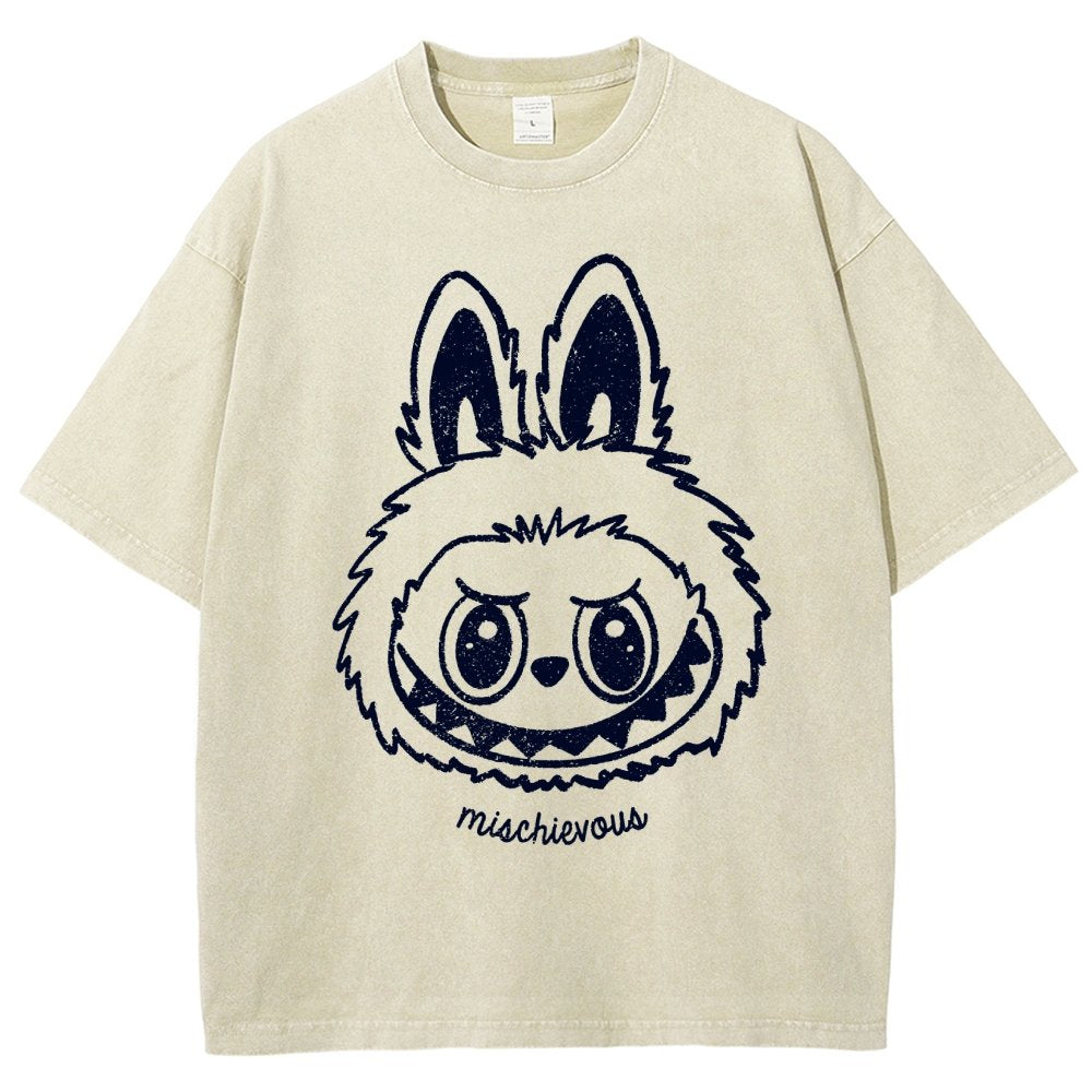 Le Boo Boo Vintage Distressed T-shirt