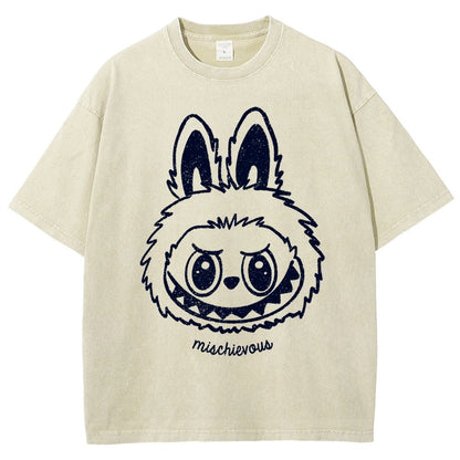 Le Boo Boo Vintage Distressed T-shirt