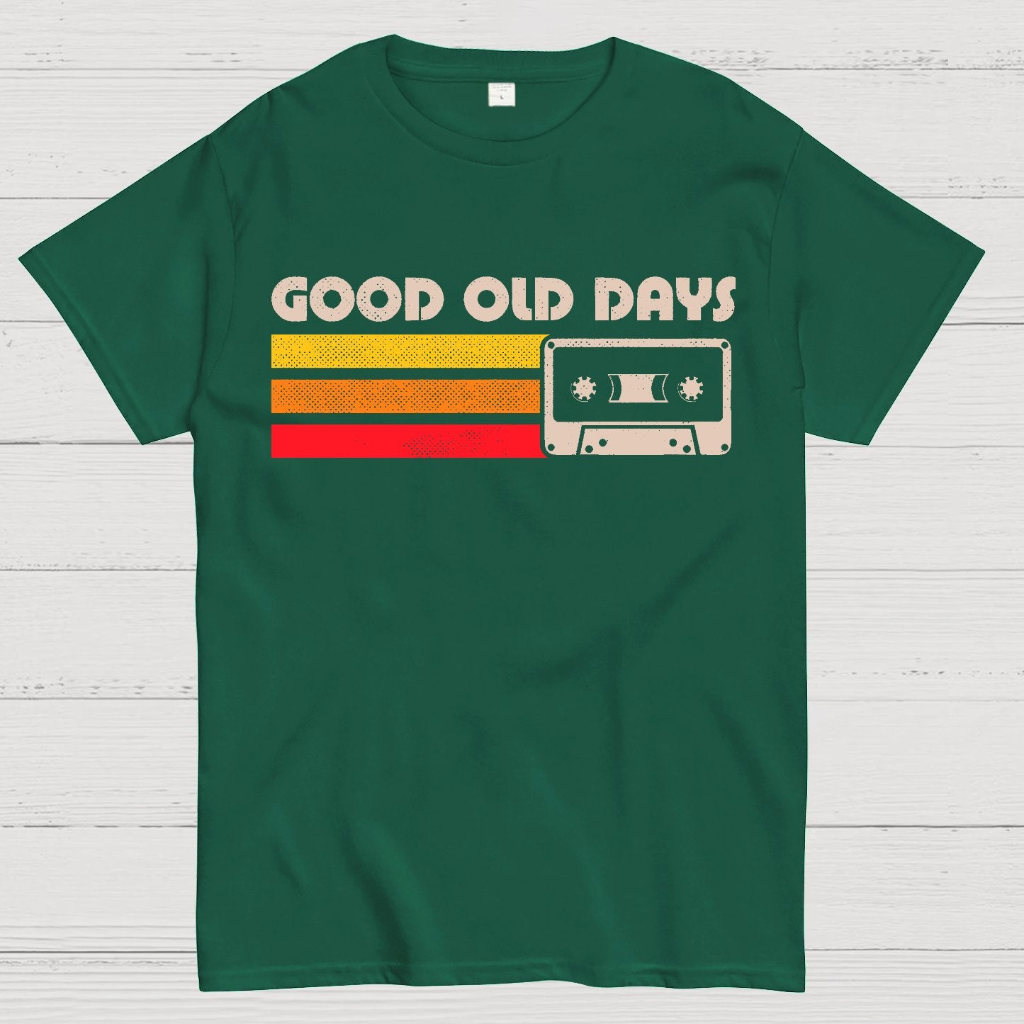 Old Days Vintage Geek T-Shirt