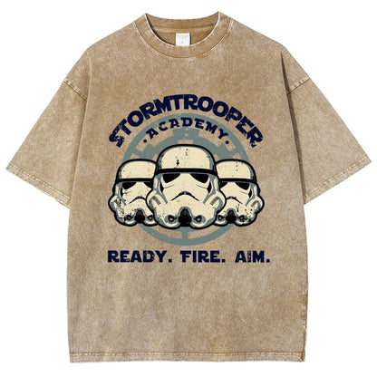 Ready. Fire. Aim. Vintage Distressed T-shirt
