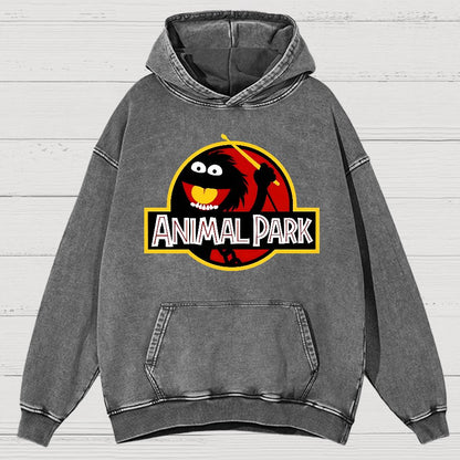 Animal Park Vintage Distressed Hoodie
