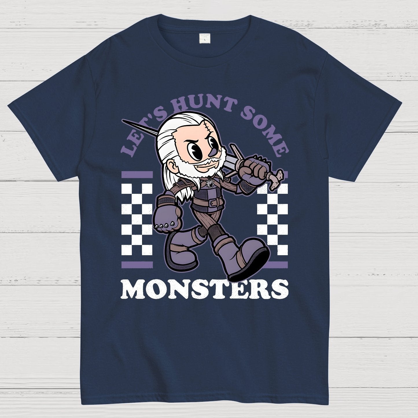 Hunt Some Monsters Geek T-Shirt