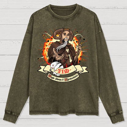 Magician Washed Long Sleeve Tee
