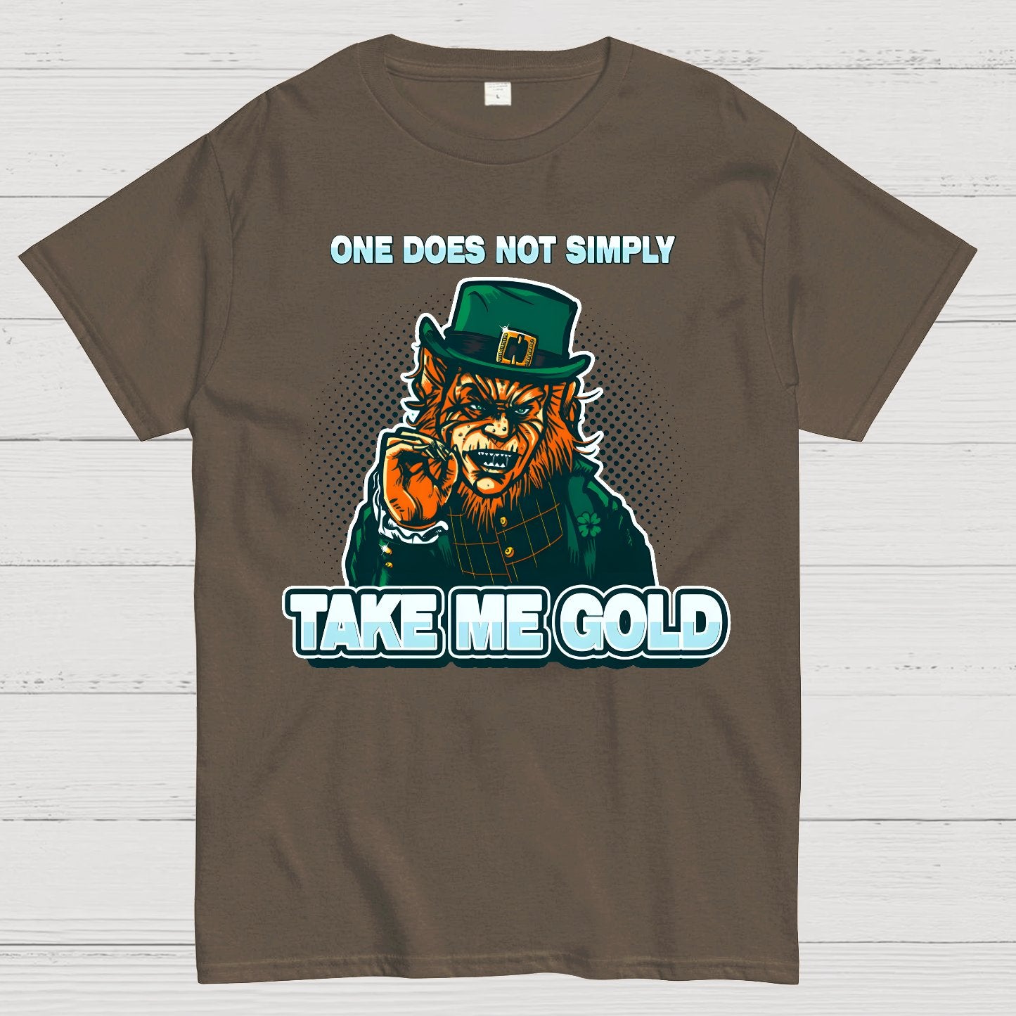 Frightening Irish- St. Patrick's Day Geek T-Shirt