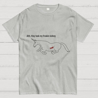 Ahh They Took My Freakin Kidney Geek T-Shirt