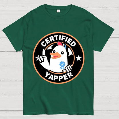 Certified Yapper Geek T-Shirt