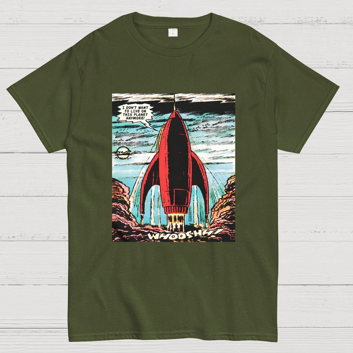 I Don't Want To Live On This Planet Anymore Geeky T-Shirt