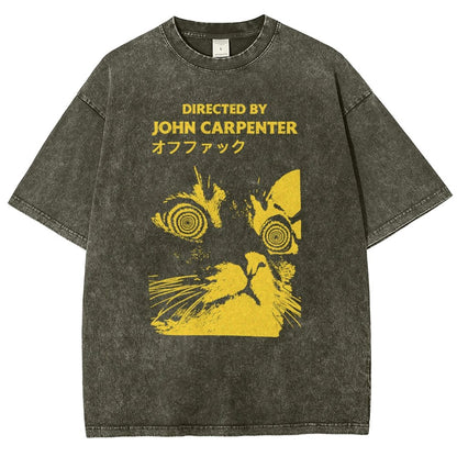 Directed by John Carpenter  Vintage Distressed T-shirt