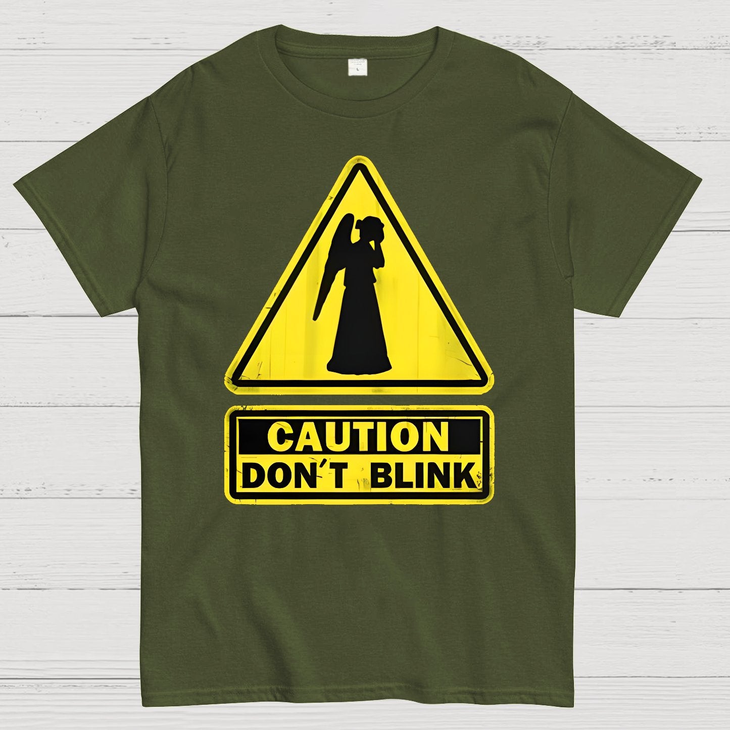 Warning Don’t Blink Geek T-Shirt