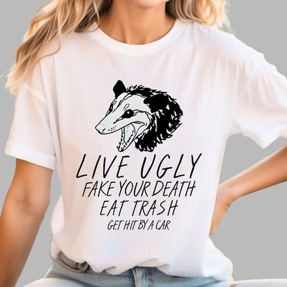 Possum Quotes Geek T-Shirt