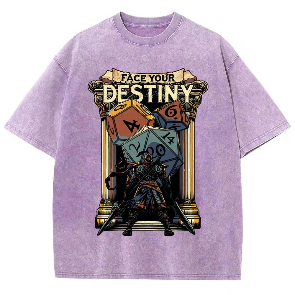Face your destiny Vintage Distressed T-shirt