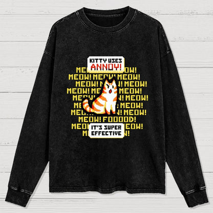 Super Effective Washed Long Sleeve Tee