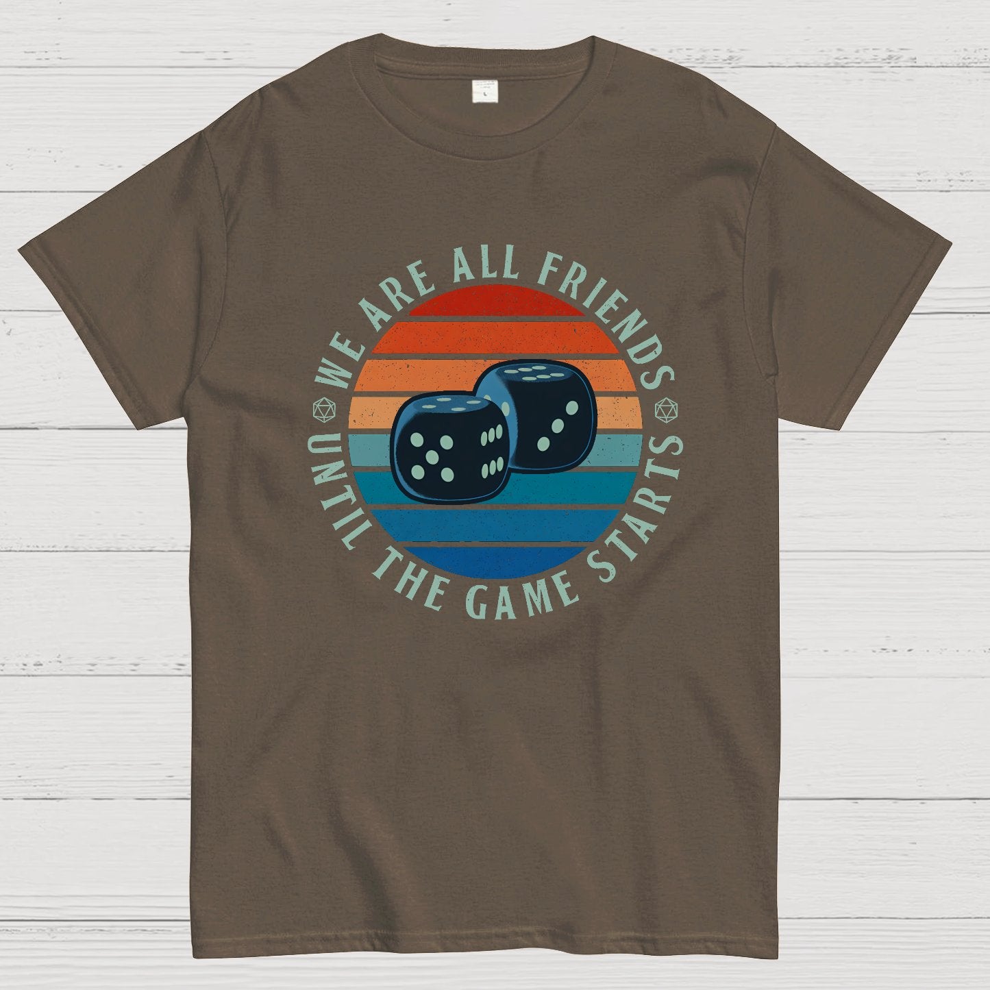 Friends Until Game Night Geek T-Shirt