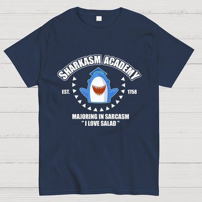 Sharkasm Academy Unisex Geek T-Shirt