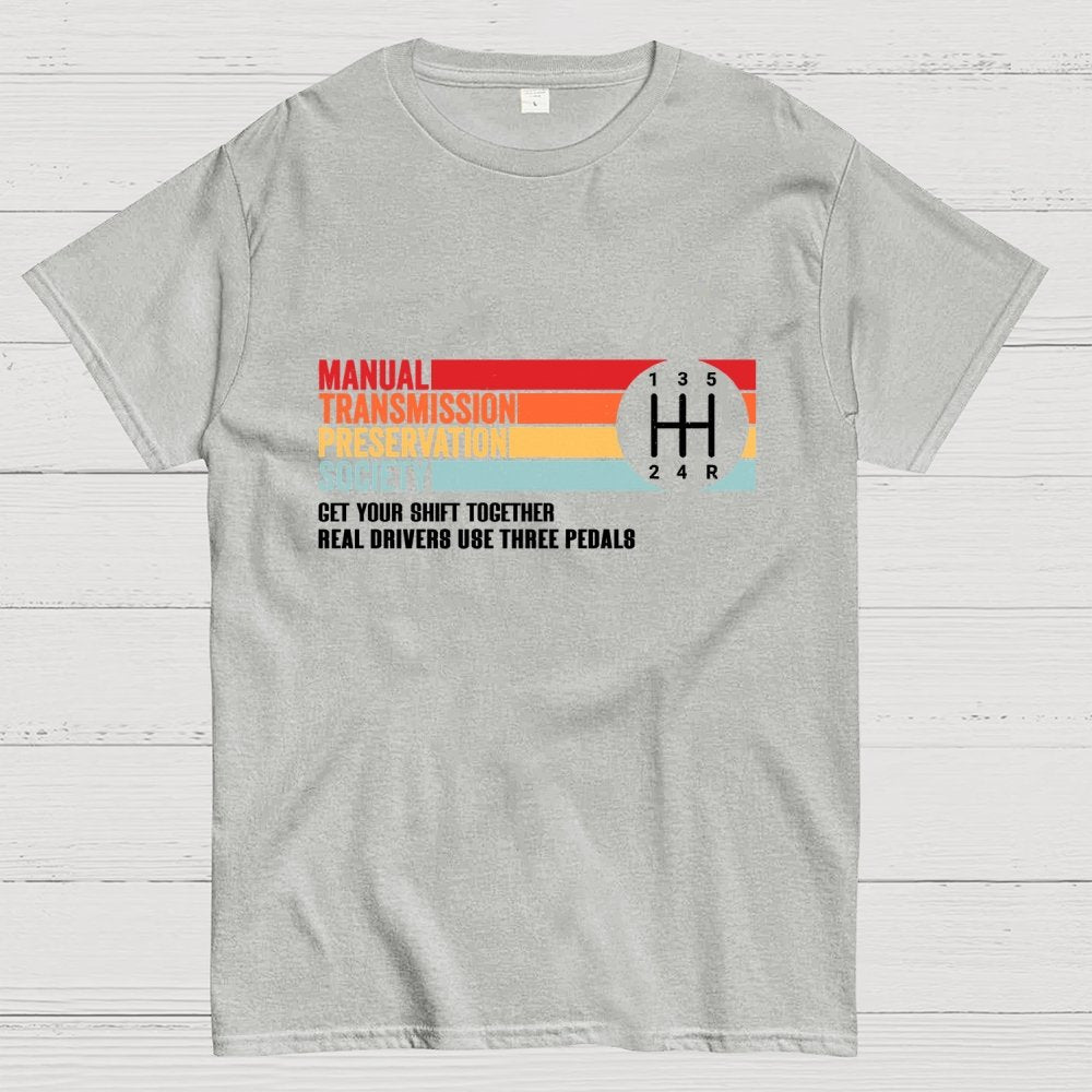 The Manual Transmission Preservation Society Geek T-Shirt