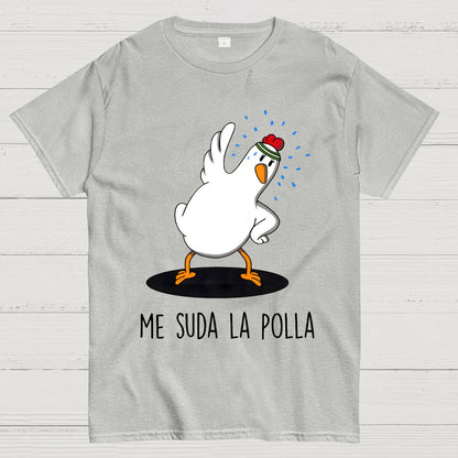Me Suda La Polla I Don't Give A Damn Geek T-Shirt
