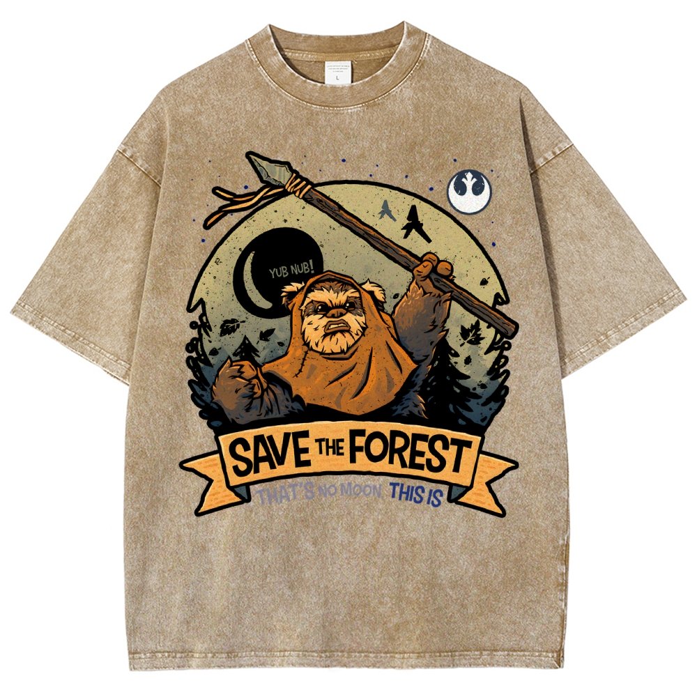 Save The Mystic Grove Vintage Distressed T-shirt