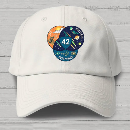 42 Answer to Life Universe and Everything Essential Cotton Hat
