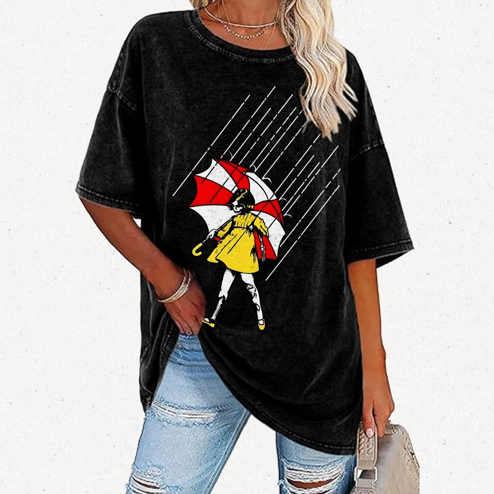 The Umbrella Experiment Vintage Distressed T-shirt