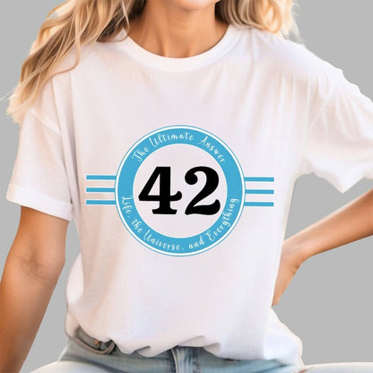 42 Meaning of Life Geek T-Shirt