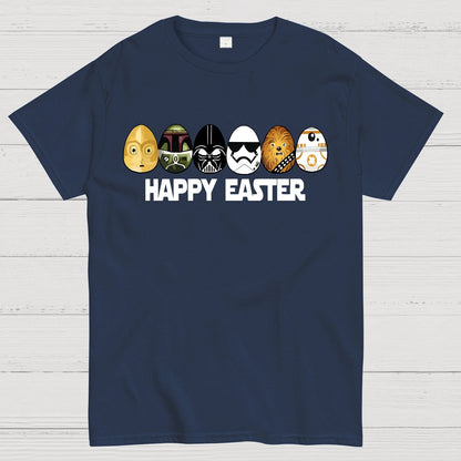 Easter Egg Hunting Party Happy Easter 2025 Geek T-Shirt