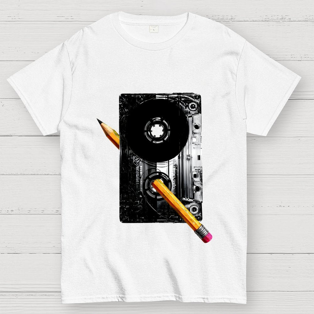 Classic Tape Rewind Geek T-Shirt
