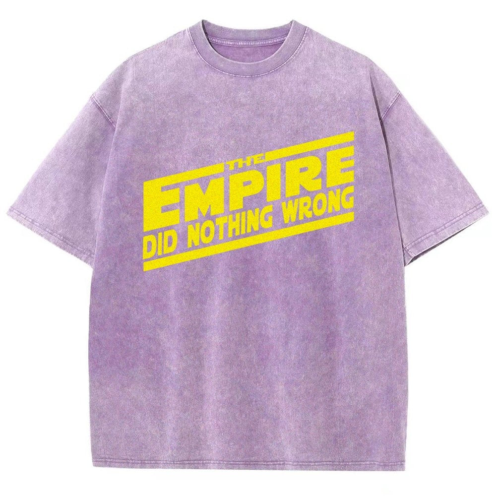 The Empire Did Nothing Wrong Vintage Distressed T-shirt
