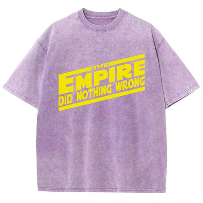 The Empire Did Nothing Wrong Vintage Distressed T-shirt