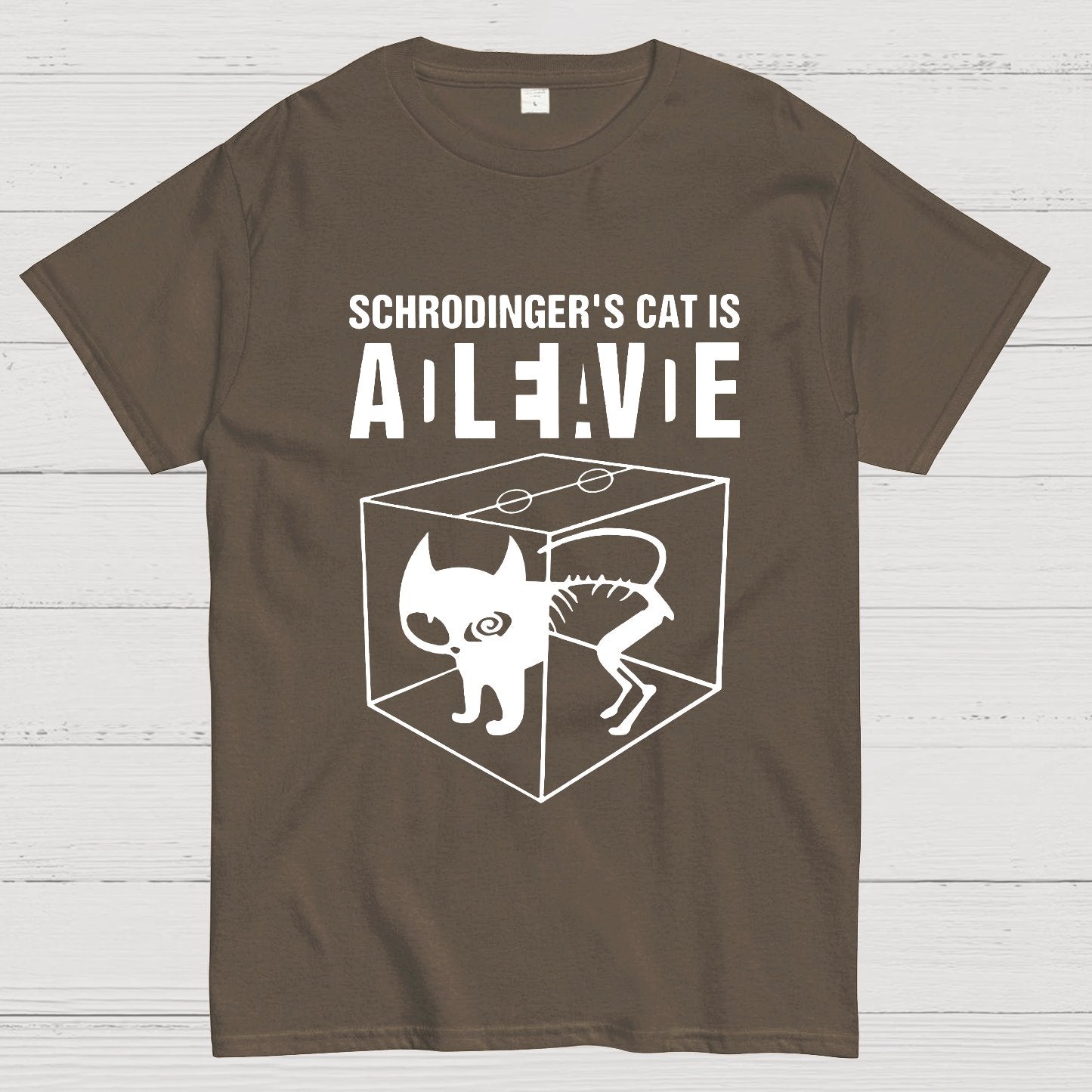 Schrodinger's Cat Geeky T-Shirt