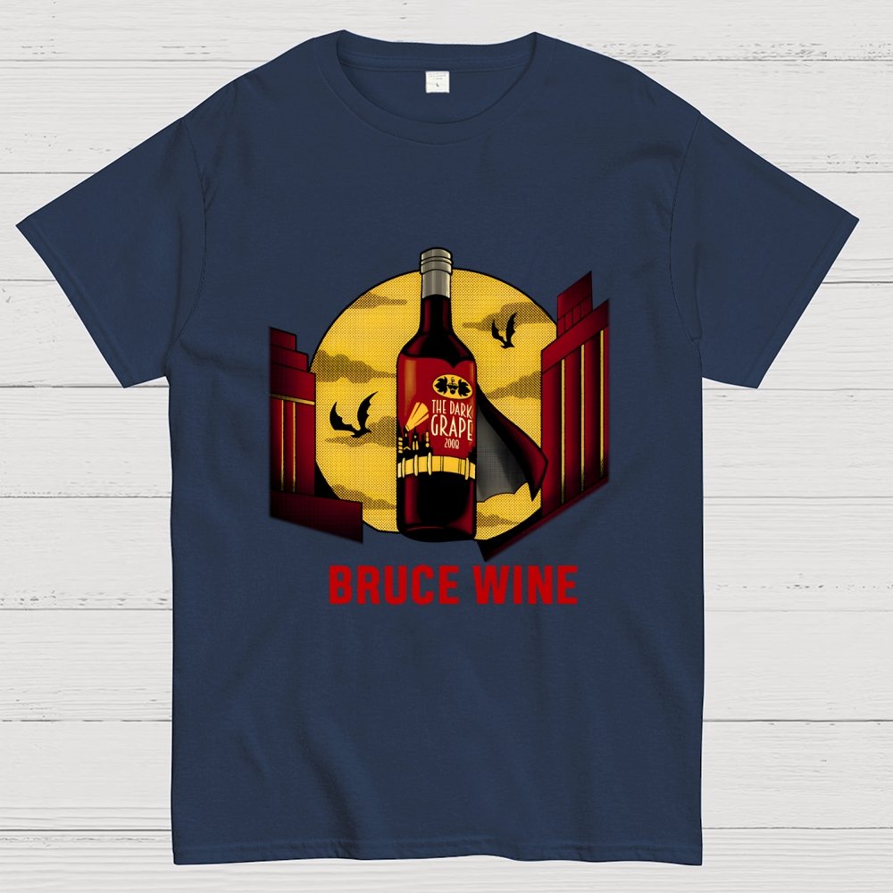 Bruce Wine Geek T-Shirt