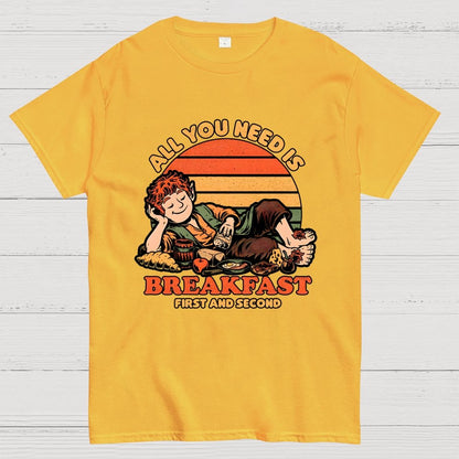 Breakfast Food Movie Geek T-Shirt