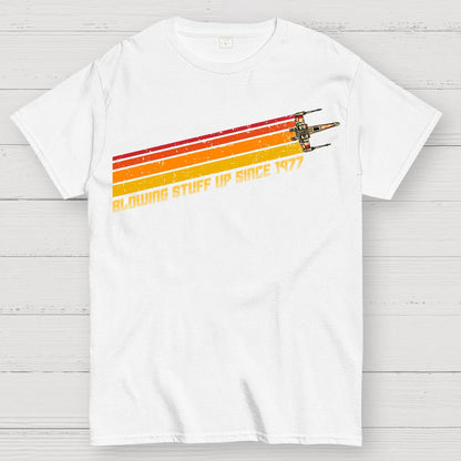 Blowing Stuff Up Since 1977 Geek T-Shirt