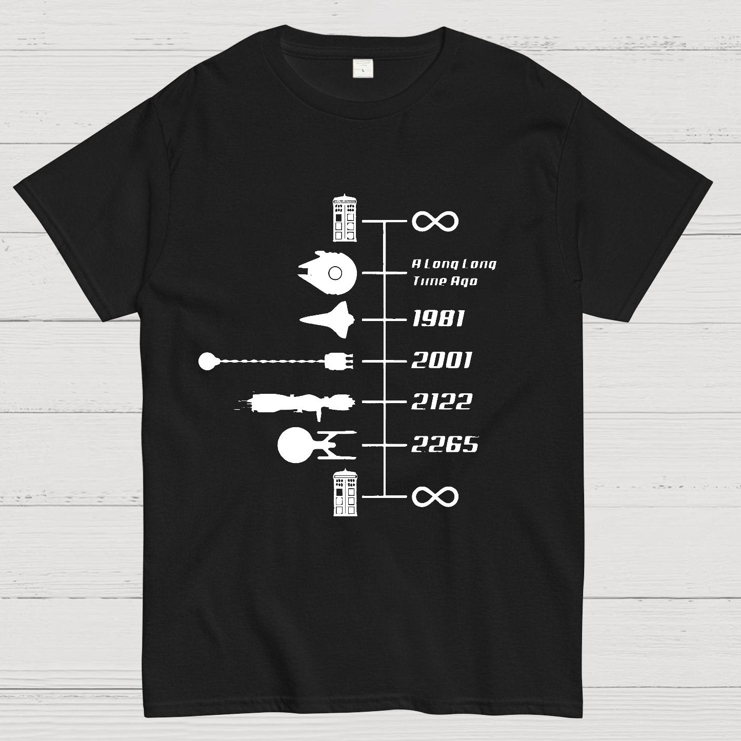 Nostalgic Space Travel Geek T-Shirt
