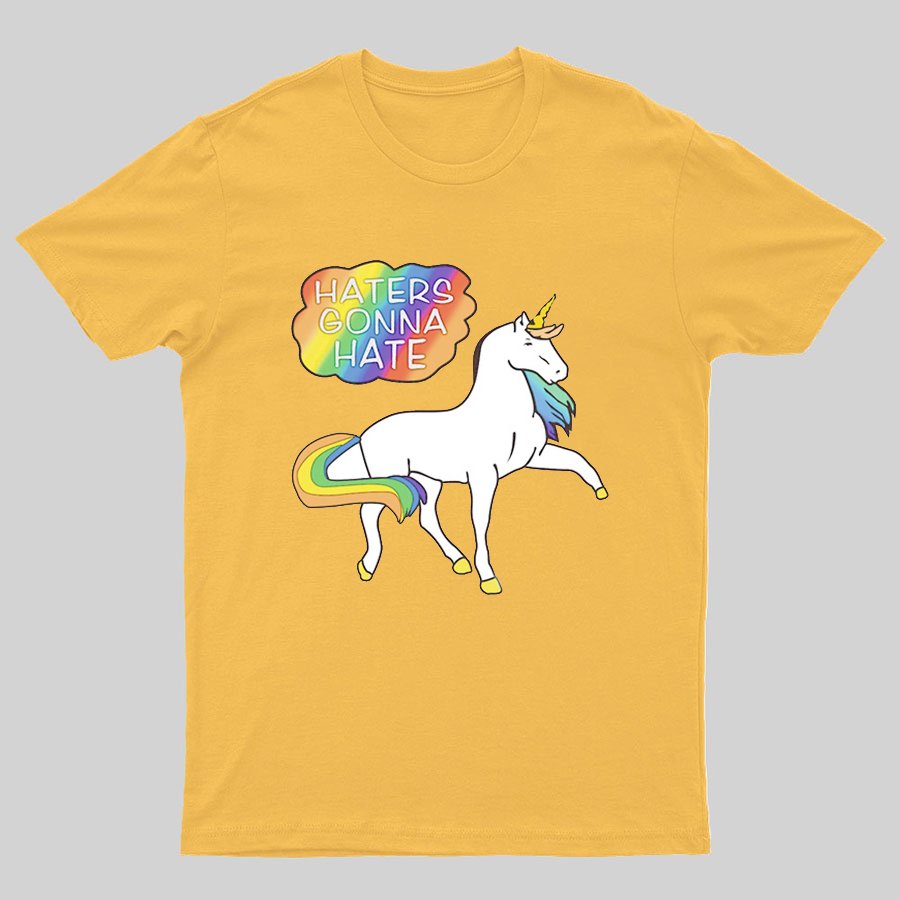 Haters Gonna Hate Geeky T-Shirt