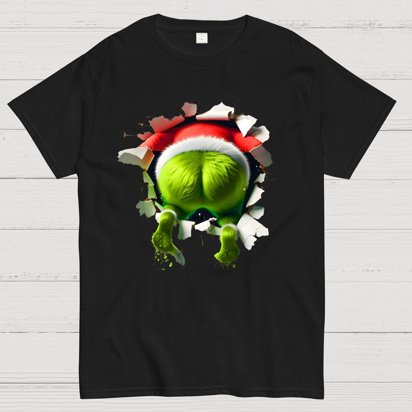 Funny Christmas Character Ass Geek T-Shirt