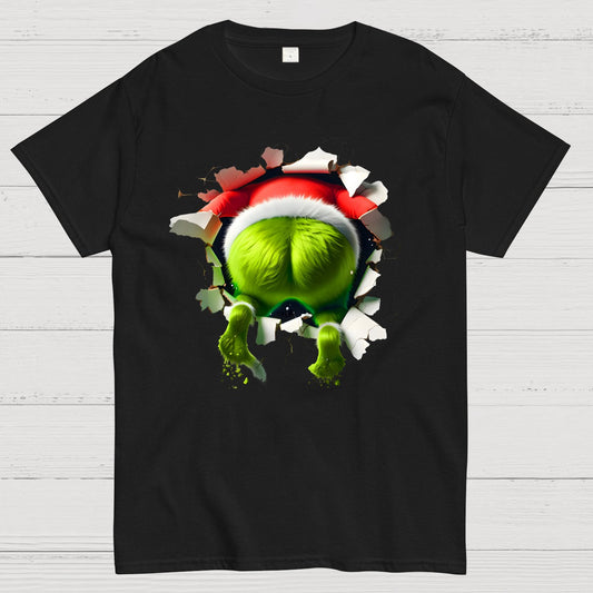 Funny Christmas Character Ass Geek T-Shirt