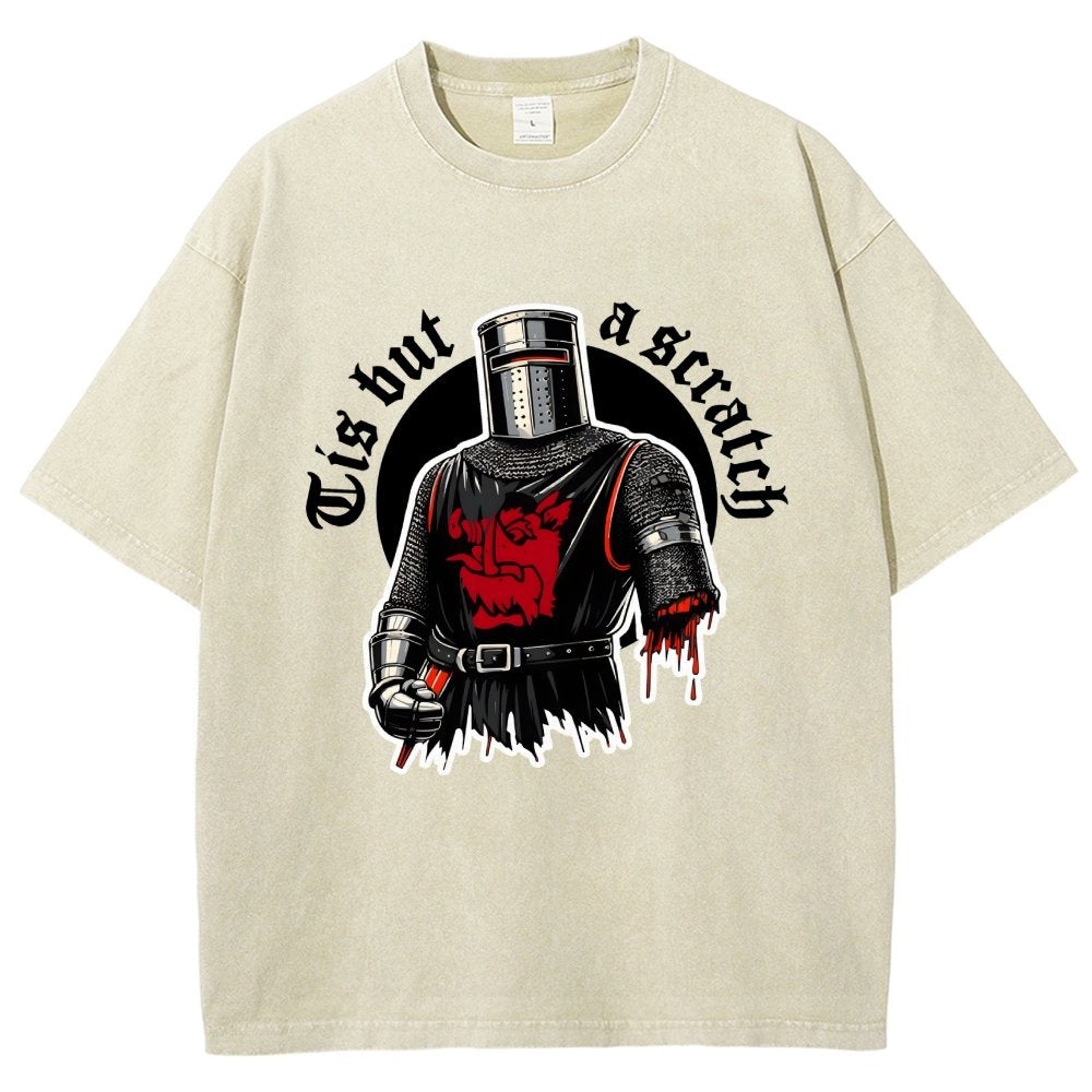 Tis But A Scratch Vintage Distressed T-shirt