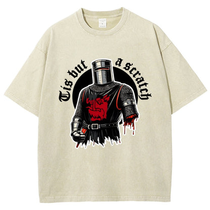 Tis But A Scratch Vintage Distressed T-shirt