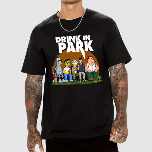 Drink In Park Geek T-Shirt