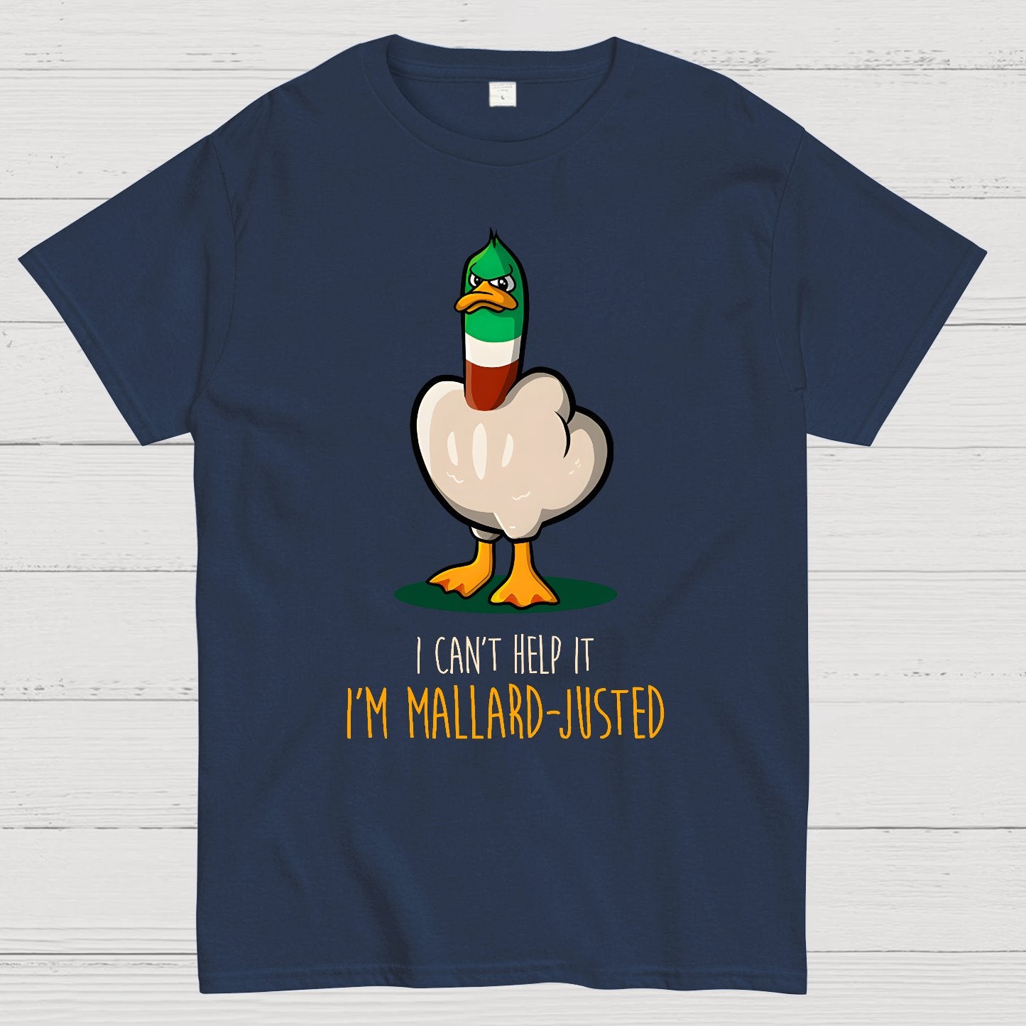 Maladjusted Mallard Geek T-Shirt