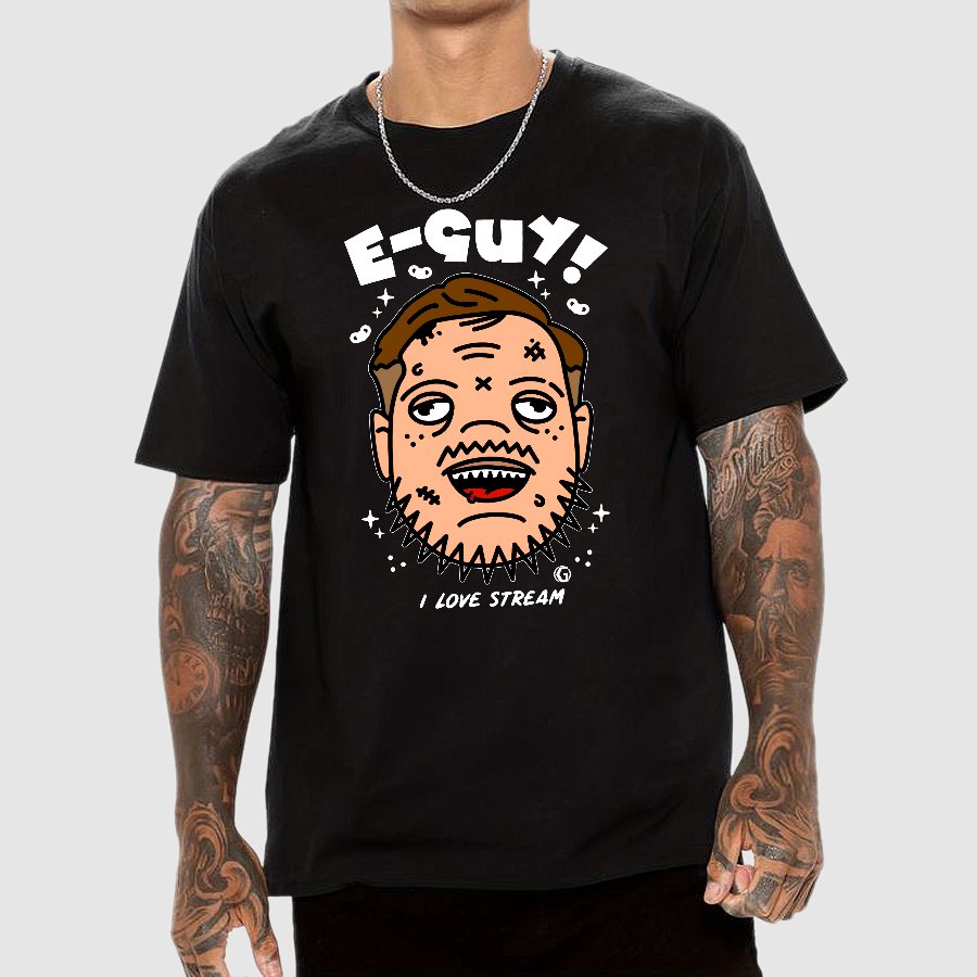 E-Guy！Sarcasm Geek T-Shirt