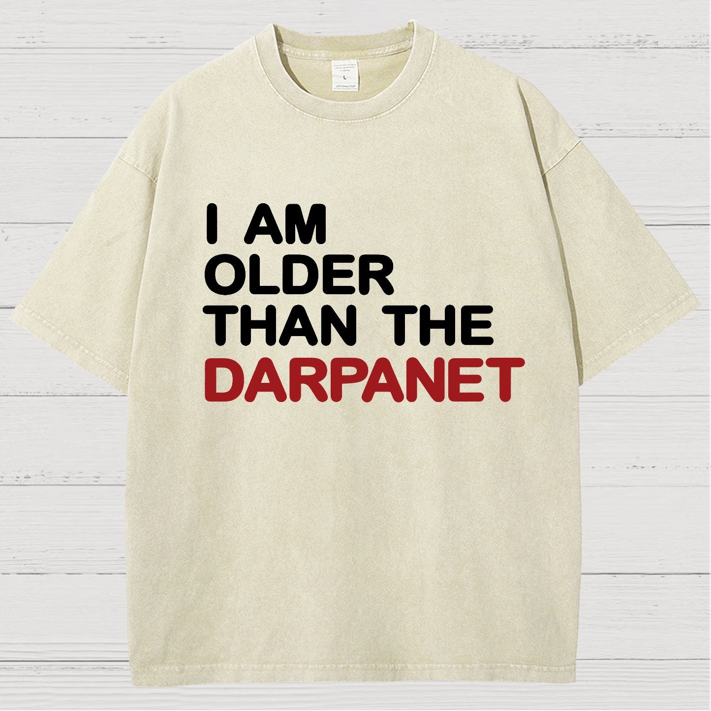 I Am Older Than The Darpanet Vintage Distressed T-shirt