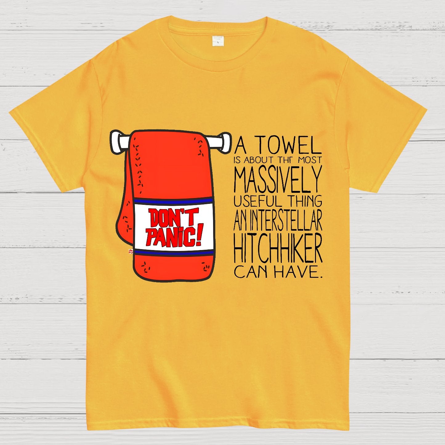 Don't Panic Geek T-Shirt