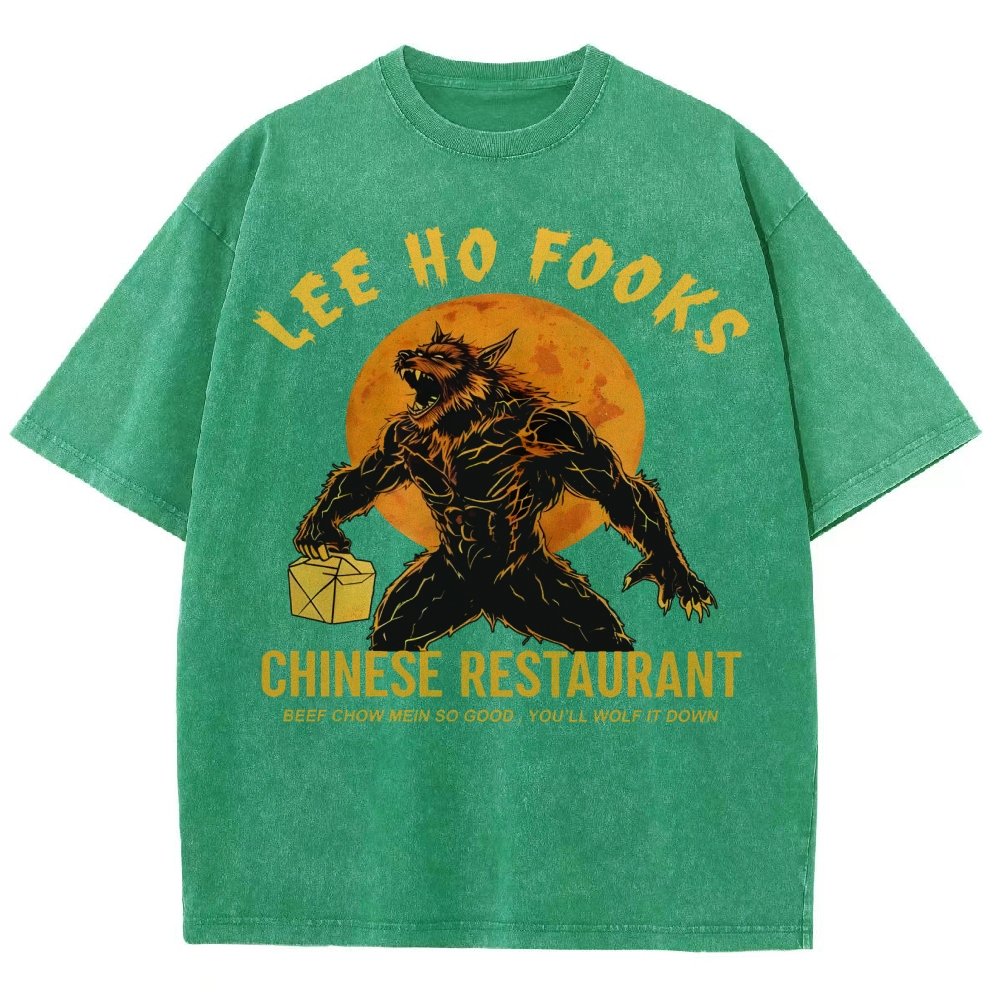 Lee Ho Fooks  Vintage Distressed T-shirt